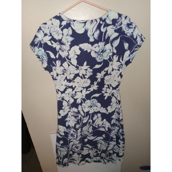 Soft Surroundings Floral Shapely Anywhere Faux Wrap Dress Size M 25272 Tropical - Picture 1 of 4